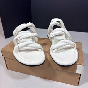 Steve Madden TANGIL Sandals White NEW in Box Size 8